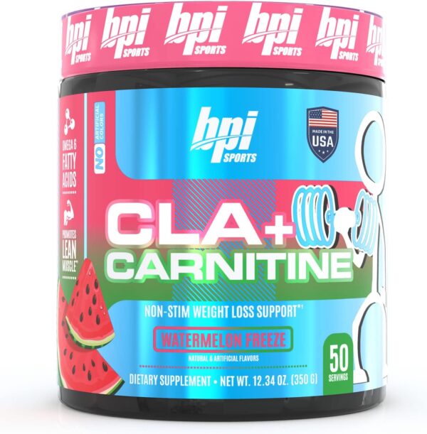 BPI CLA + CARNITINA 473 ml (líquido) o 50-90 cápsulas (softgels) SANDIA