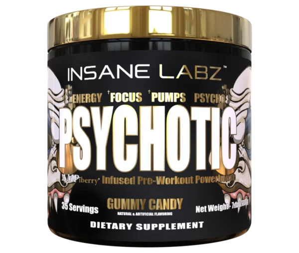 INSANE PSYCHOTIC GOLD OXIDO 60 SERVICIOS Gummy Candy
