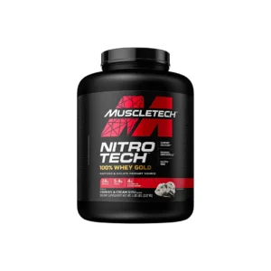 MUSCLETECH NITROTECH WHEY GOLD 5LB Cookies