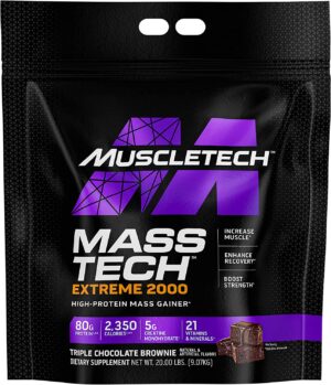 MUSCLETECH MASSTECH GAINER 6LB chocolate