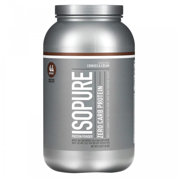 NATURES ISOPURE 3LB PROTEINA Cookies