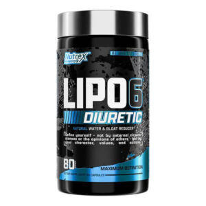 NUTREX LIPO6 DIURETIC8 80CAPS QUEMADOR
