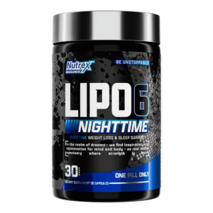 NUTREX LIPO6 NIGHT 30 CÁPSULAS QUEMADOR