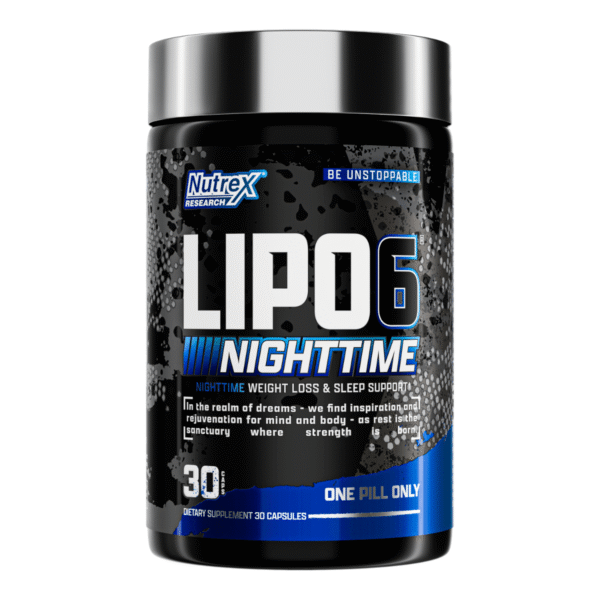 NUTREX LIPO6 NIGHT 30 CÁPSULAS QUEMADOR