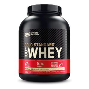 ON GOLD STANDARD WHEY 5LB PROTEINA Vainilla
