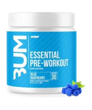 RAW CBUM ESSENTIALS 30SEVR PRE-ENTRENO OXIDO MORA AZUL
