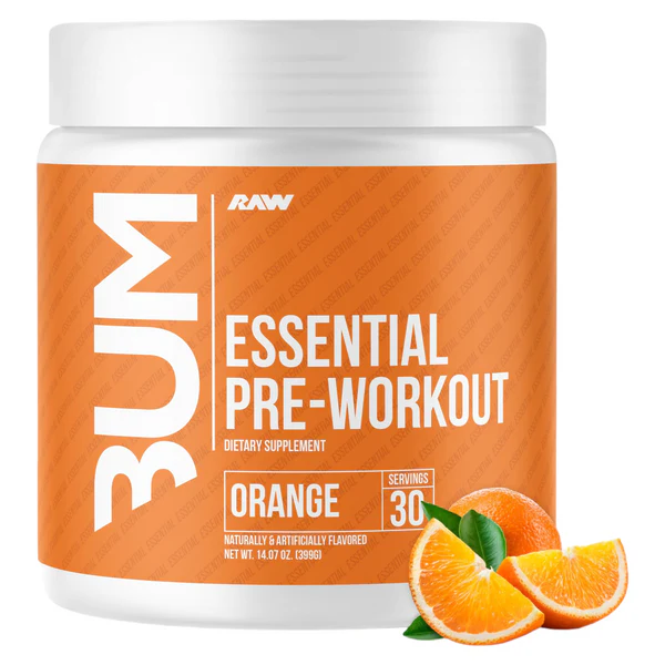 RAW CBUM ESSENTIALS 30SEVR PRE-ENTRENO OXIDO NARANJA