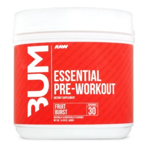 RAW CBUM ESSENTIALS 30SEVR PRE-ENTRENO OXIDO PONCHE DE FRUTAS