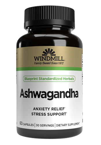 WINDMILL ASHWAGANDHA 60 CAPS VITAMINAS/PASTILLEROS