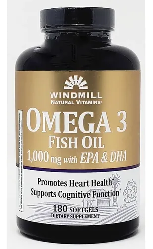 WINDMILL OMEGA 3 180 CAPS VITAMINAS/PASTILLEROS